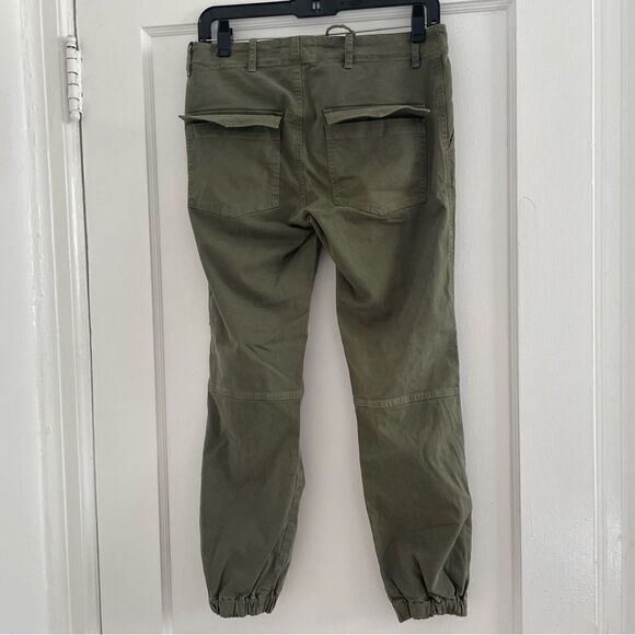 Nili Lotan Lace Up Cropped Military Pants - Picture 9 of 10